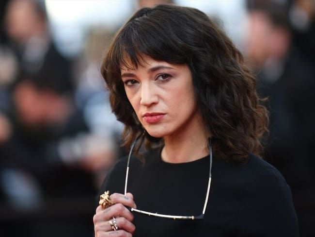 Asia Argento, la actriz italiana y figura del movimiento #MeToo. Foto: Getty Images