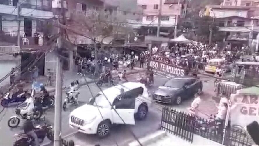 Sepelio alias 'El Oso'. Foto: Cortesía