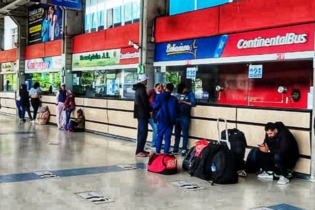 Se completa un mes sin que se pueda generar el transporte de pasajeros. Crédito: Terminal de Transportes de Popayán. 