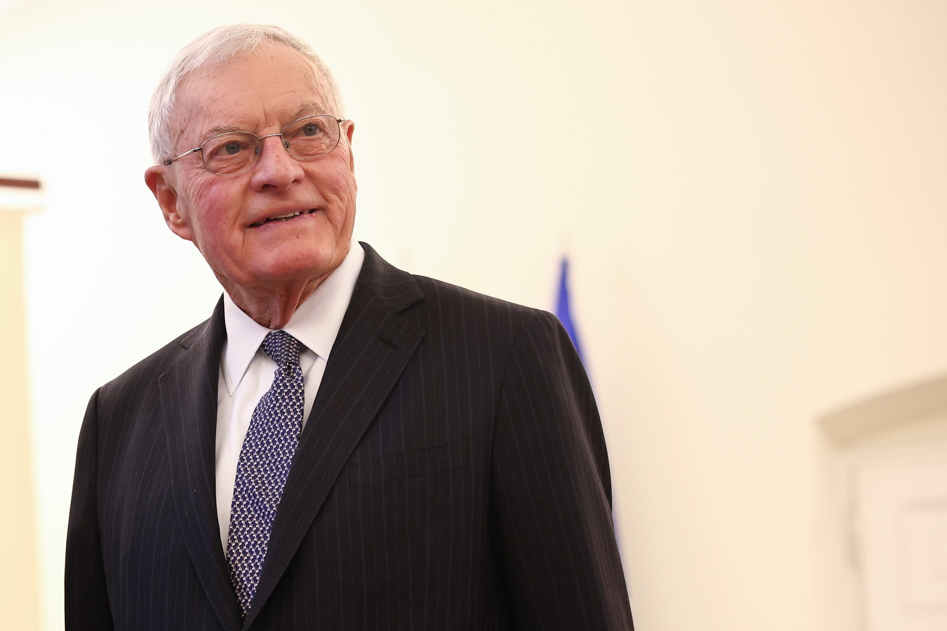 Representante de la Casa Blanca para Ucrania, Keith Kellog. FOTO: Jakub Porzycki/NurPhoto via Getty Images