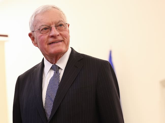 Representante de la Casa Blanca para Ucrania, Keith Kellog. FOTO: Jakub Porzycki/NurPhoto via Getty Images