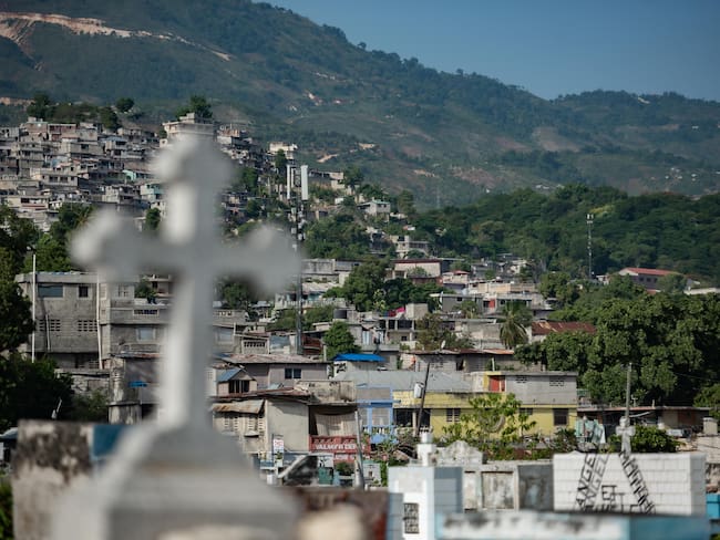 Puerto príncipe, capital de Haití.