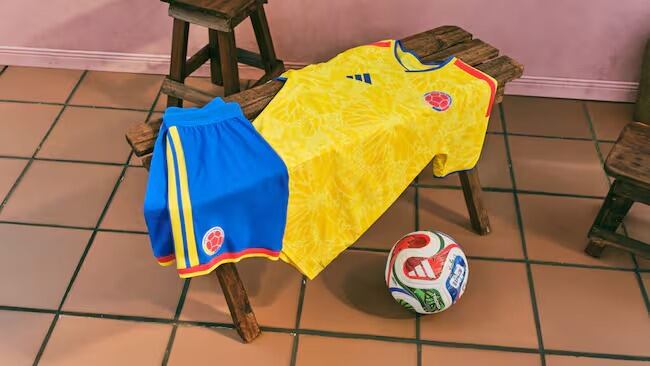 Nueva camiseta de la Selección Colombia. Foto: FCF