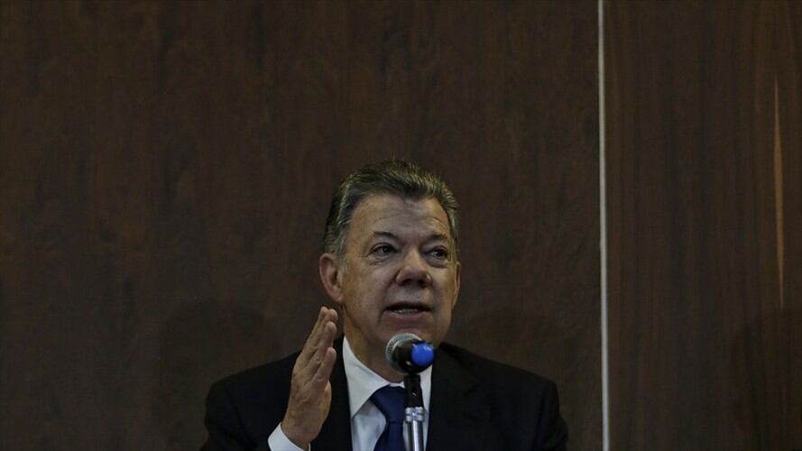 Expresidente Juan Manuel Santos. Foto: Colprensa