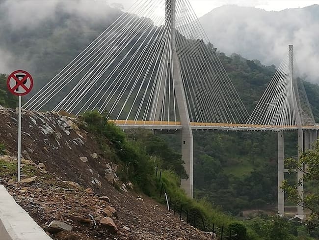 Puente Hisgaura, Santander. Foto: Redacción W Radio