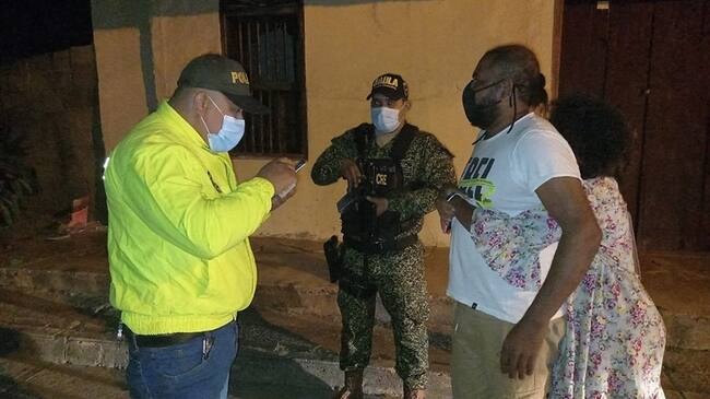 Alias 'Pata de Lata' fue capturado en zona rural del municipio de San Onofre. Foto: Cortesía