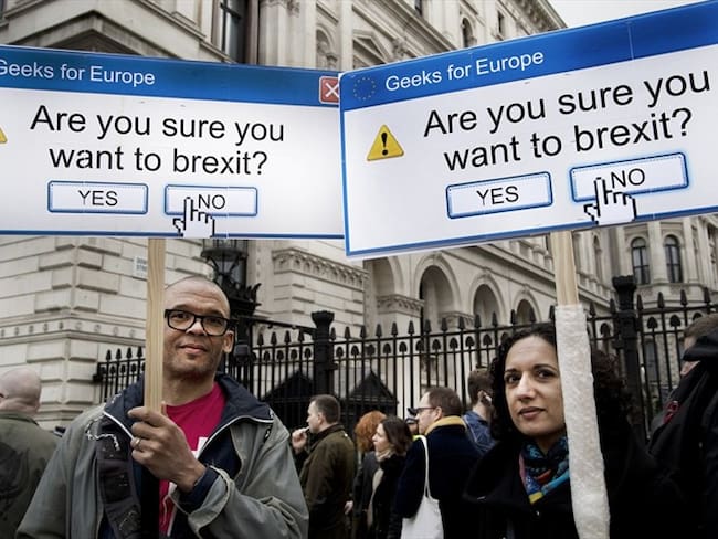 &quot;la Comisión Europea completó hoy sus preparativos para el Brexit sin acuerdo&quot;. Foto: Getty Images