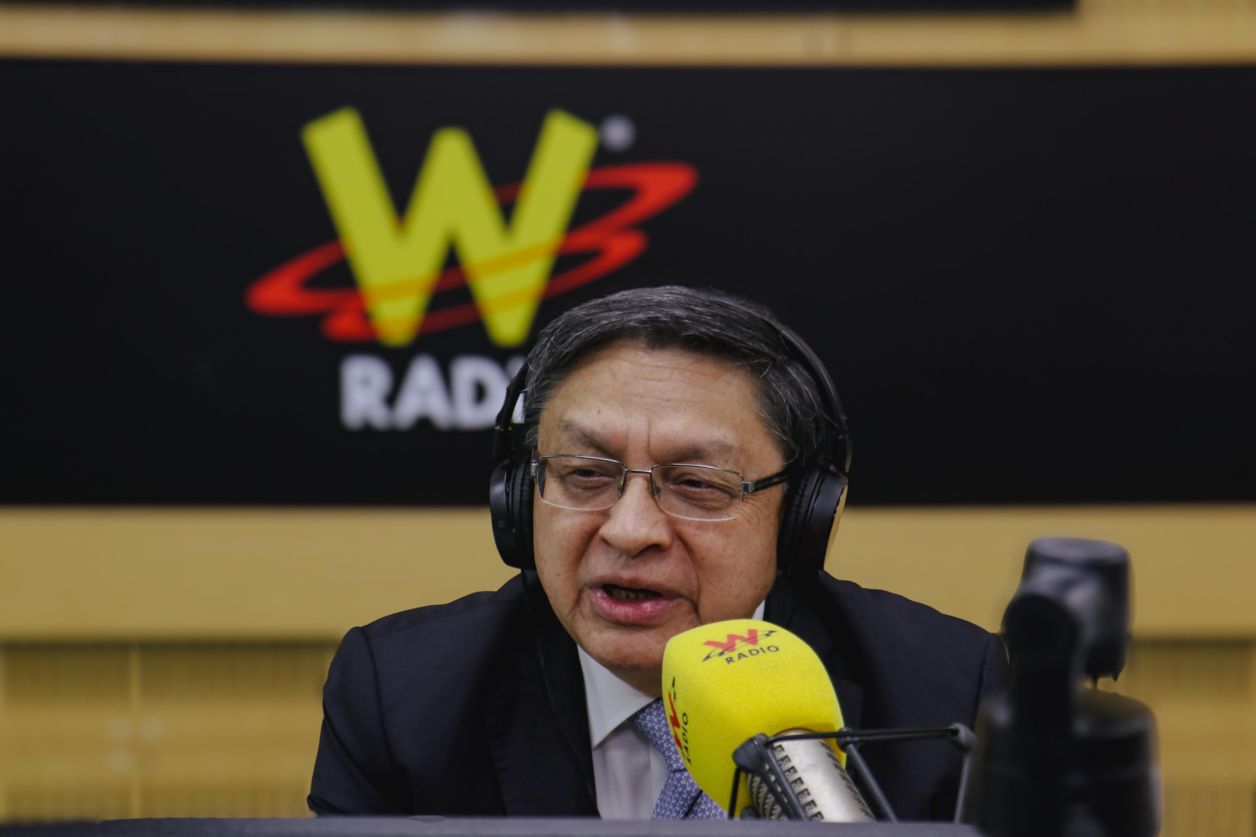 Magistrado Jorge Enrique Ibáñez. Foto: W Radio