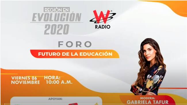 En el Foro ‘Futuro de la educación’ se habló sobre la importancia del bilingüismo en las diferentes etapas de la educación. Foto: Redacción W Radio
