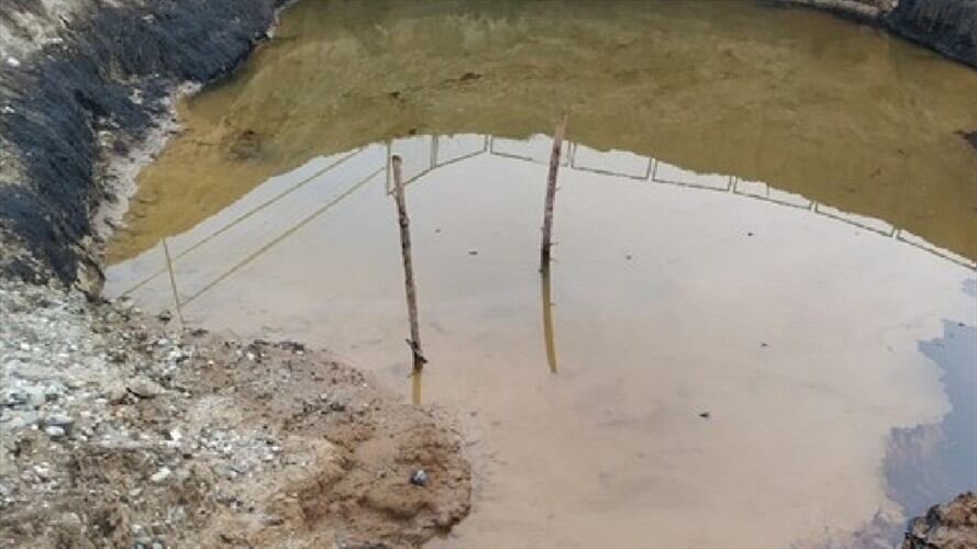 Derrame de crudo . Foto:La W.