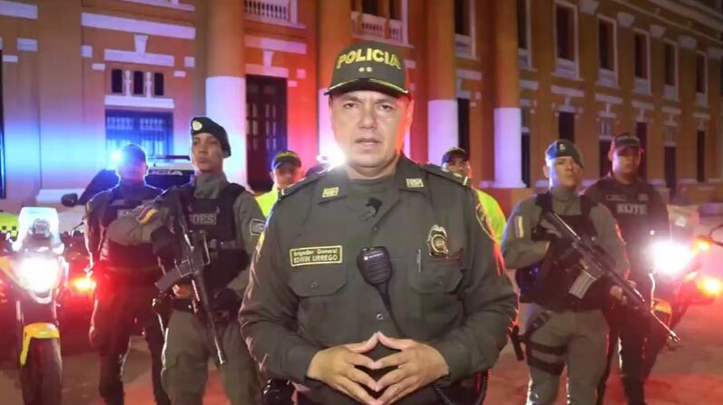 Policía Metropolitana de Barranquilla anunció refuerzo de seguridad. Foto: Policía Metropolitana de Barranquilla.