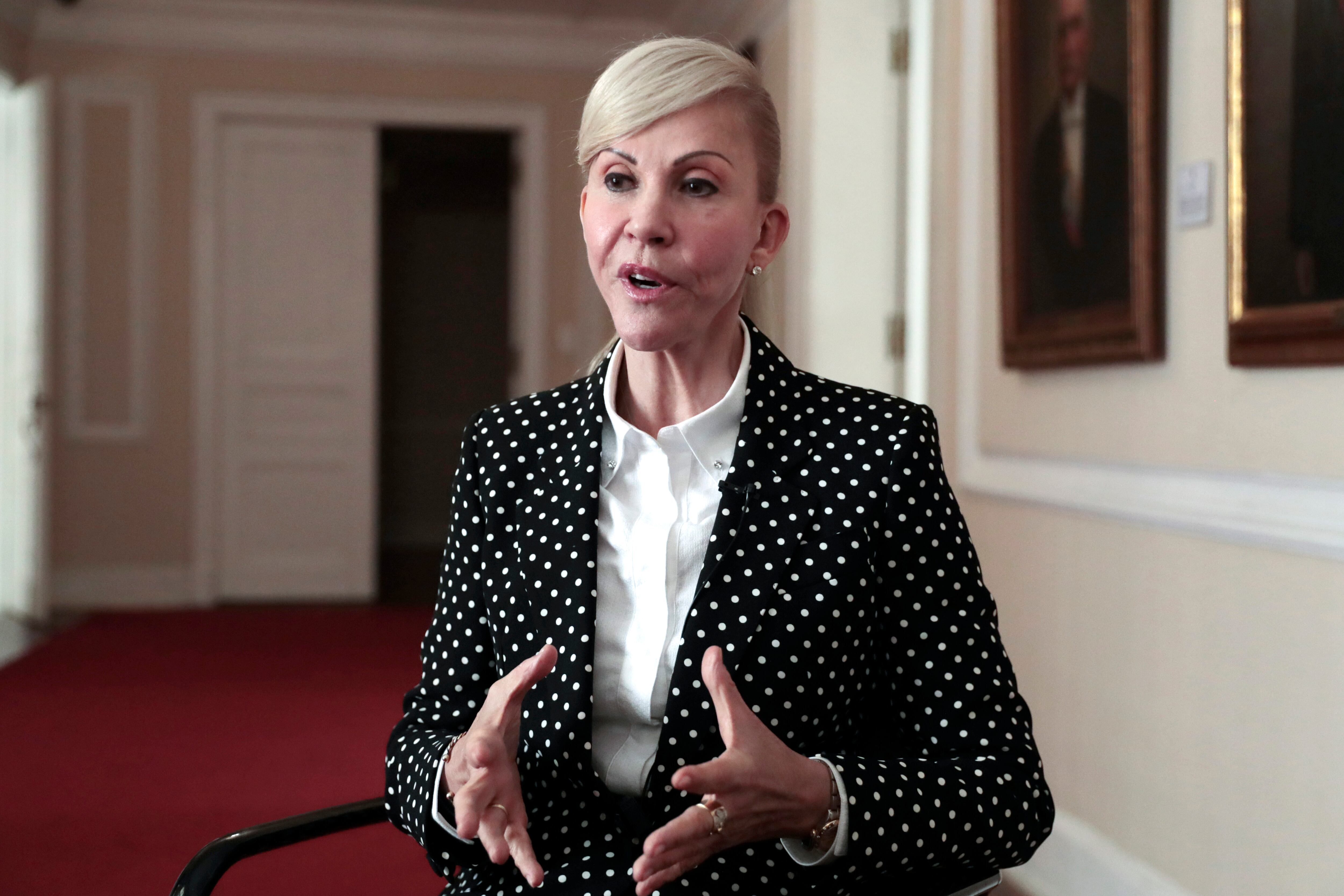 Gobernadora del Valle, Dilian Francisca Toro. Foto: EFE.