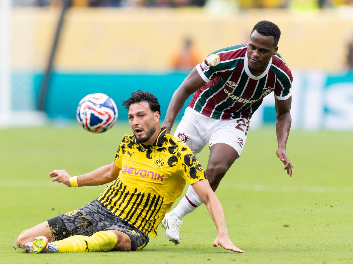 El Fluminense de Jhon Arias perdonó a Borussia Dortmund e igualaron 0-0 en el Mundial de Clubes