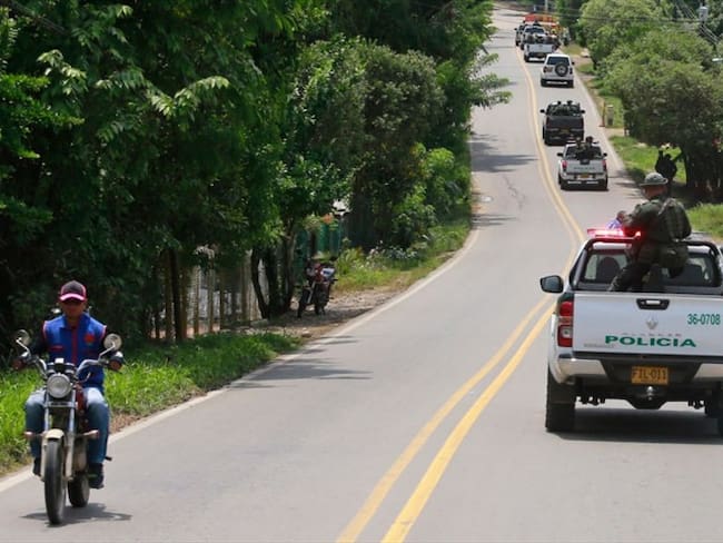 En la zona hay presencia de la comisión Ernesto Che Guevara del ELN y disidencias de los frentes 10 y 28 de las Farc. Foto: Getty Images / JOHN VIZCAINO