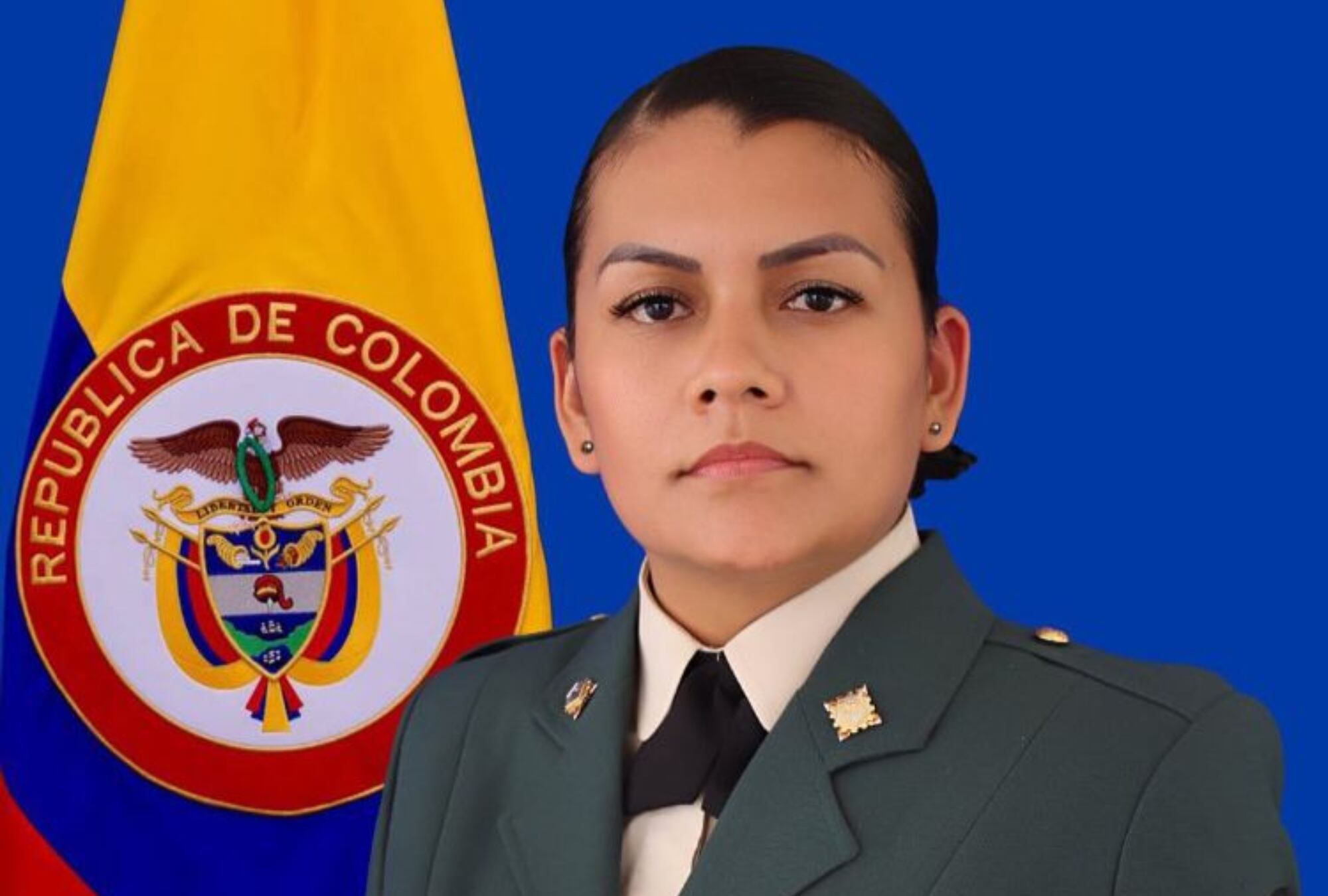 Sargento Ghislaine Karina Ramírez. Foto: Cortesía Ejército Nacional.
