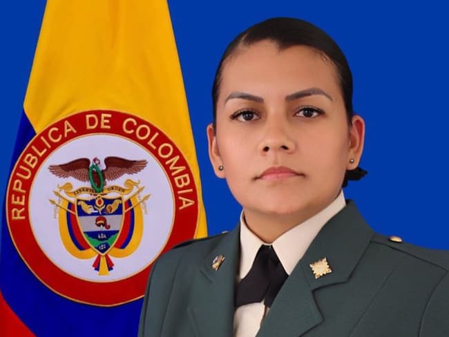 Sargento Ghislaine Karina Ramírez. Foto: Cortesía Ejército Nacional.