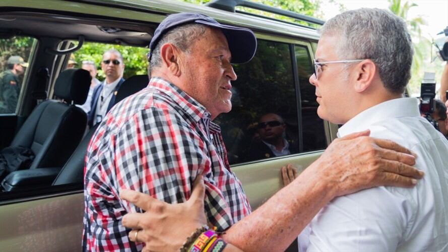 El ELN tiene que acudir a la desmovilización individual: Duque. Foto: Presidencia