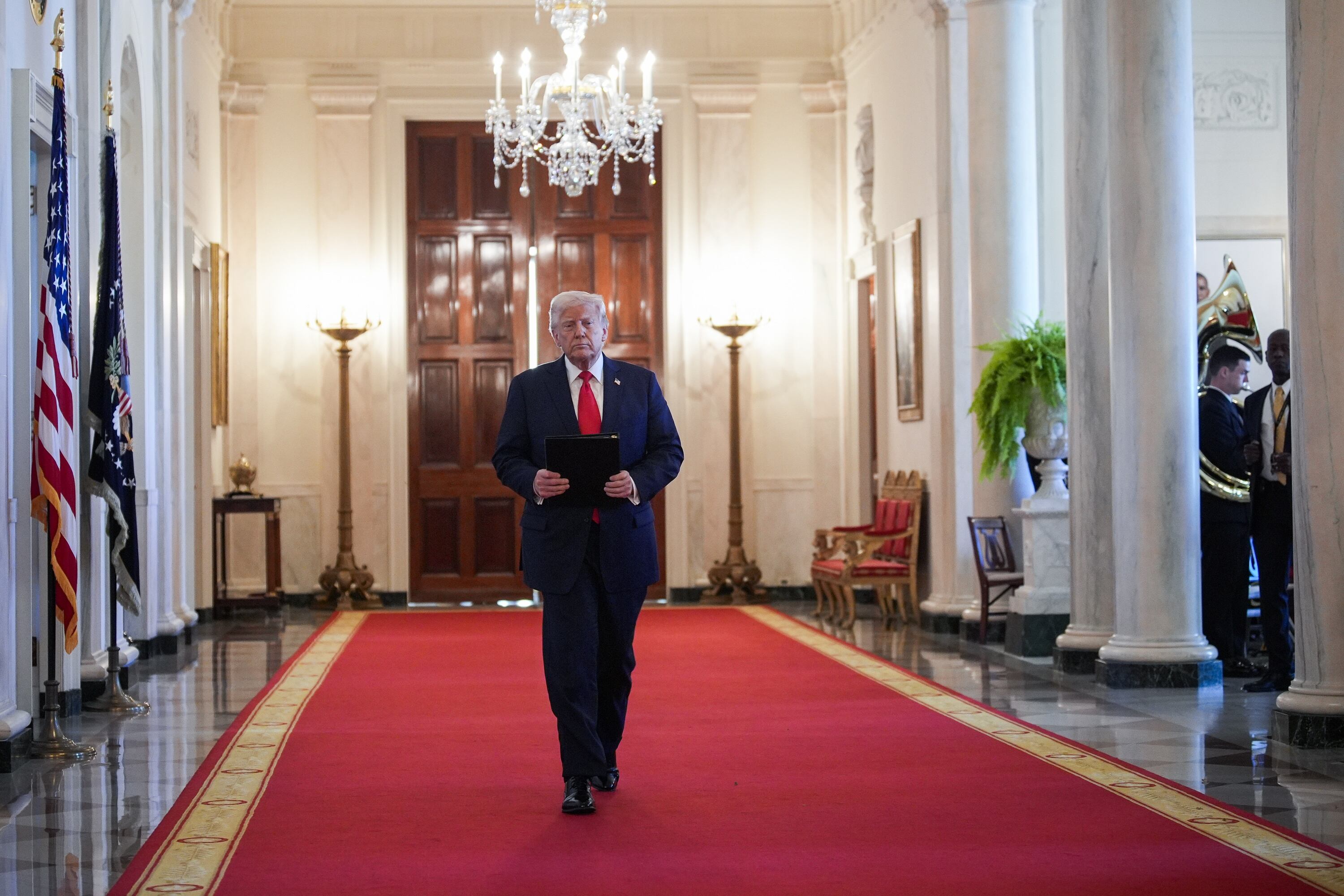 Presidente de los Estados Unidos, Donald Trump. FOTO: EFE/EPA/Yuri Gripas / POOL