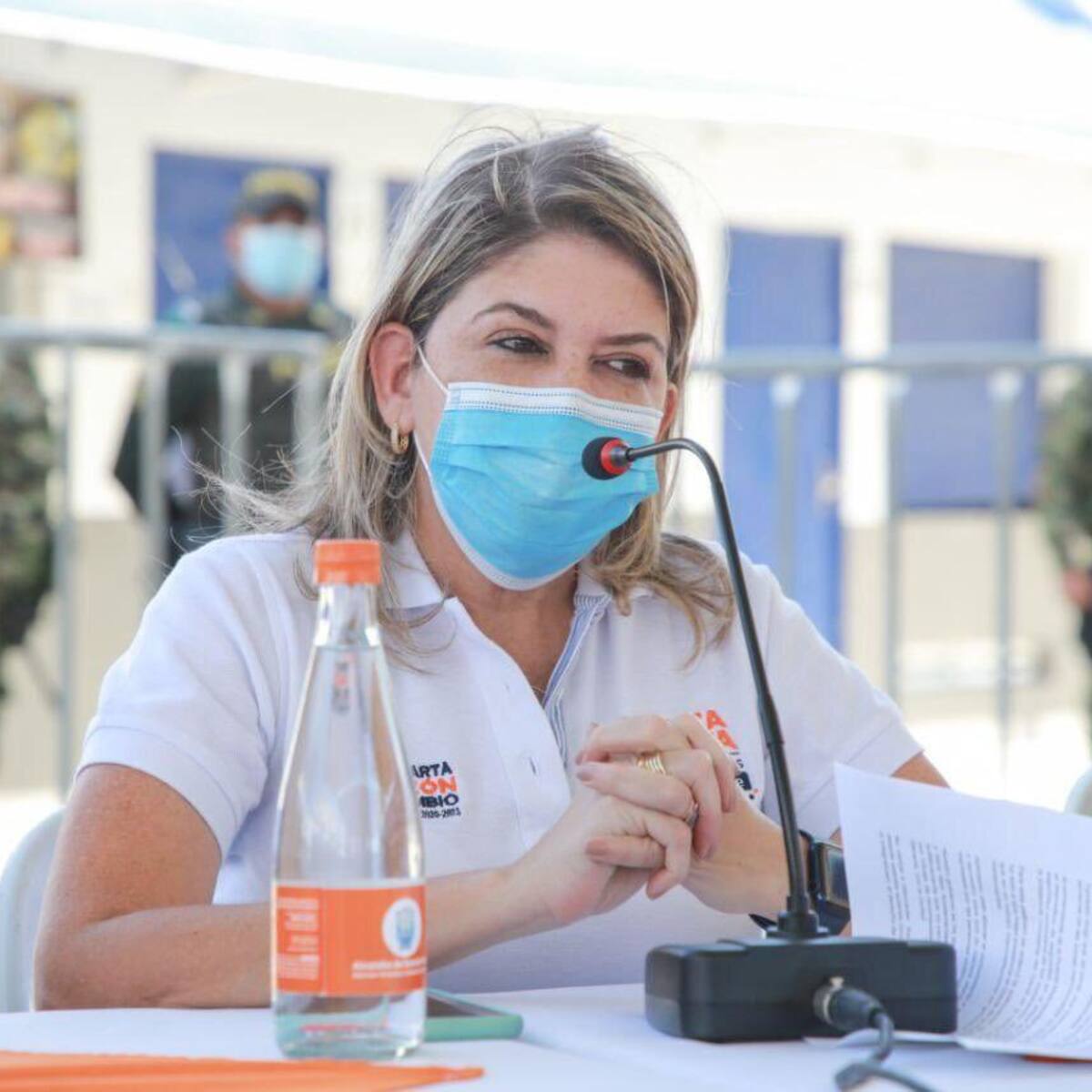 La alcaldesa de Santa Marta dio positivo para COVID-19