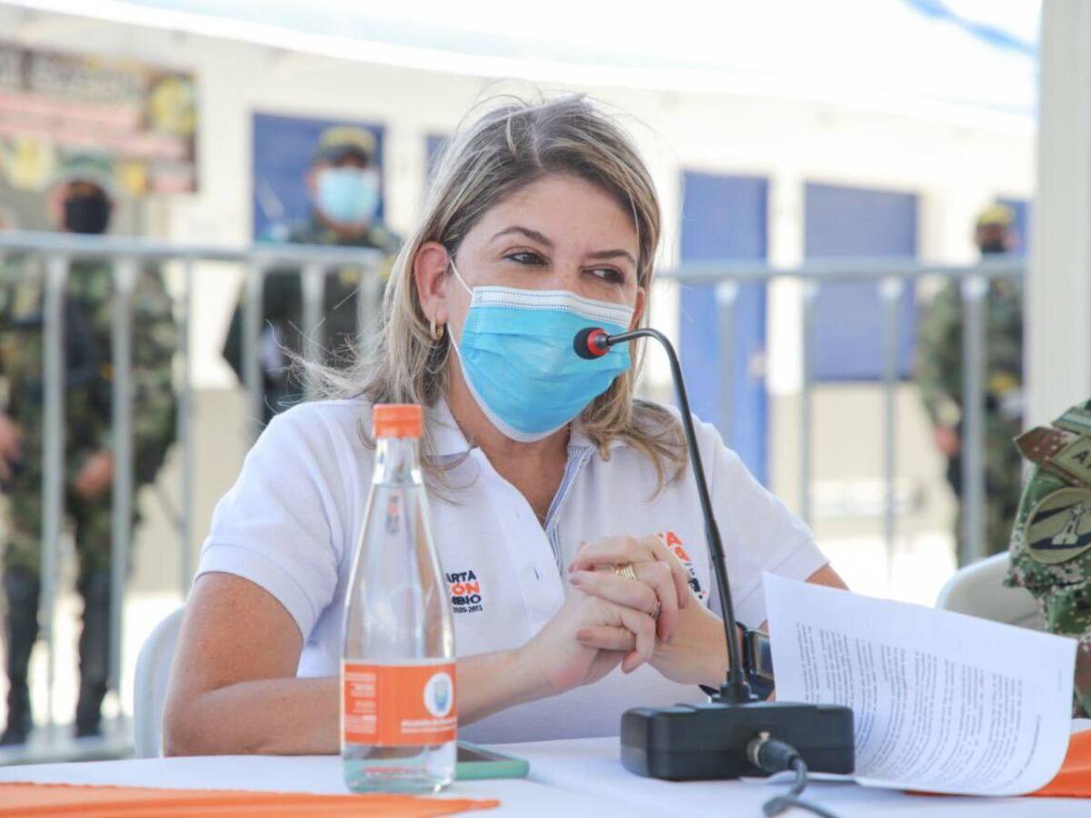 La alcaldesa de Santa Marta dio positivo para COVID-19