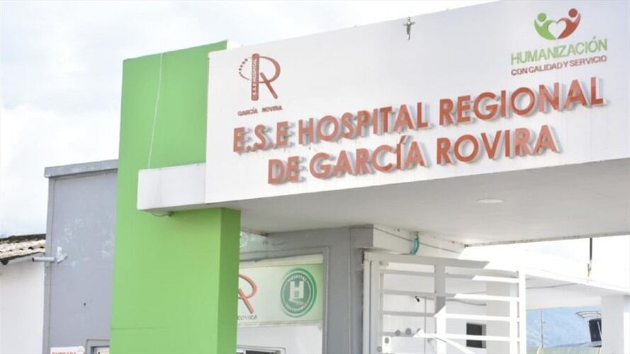 Hospital Regional García Rovira. Foto: suministrada.