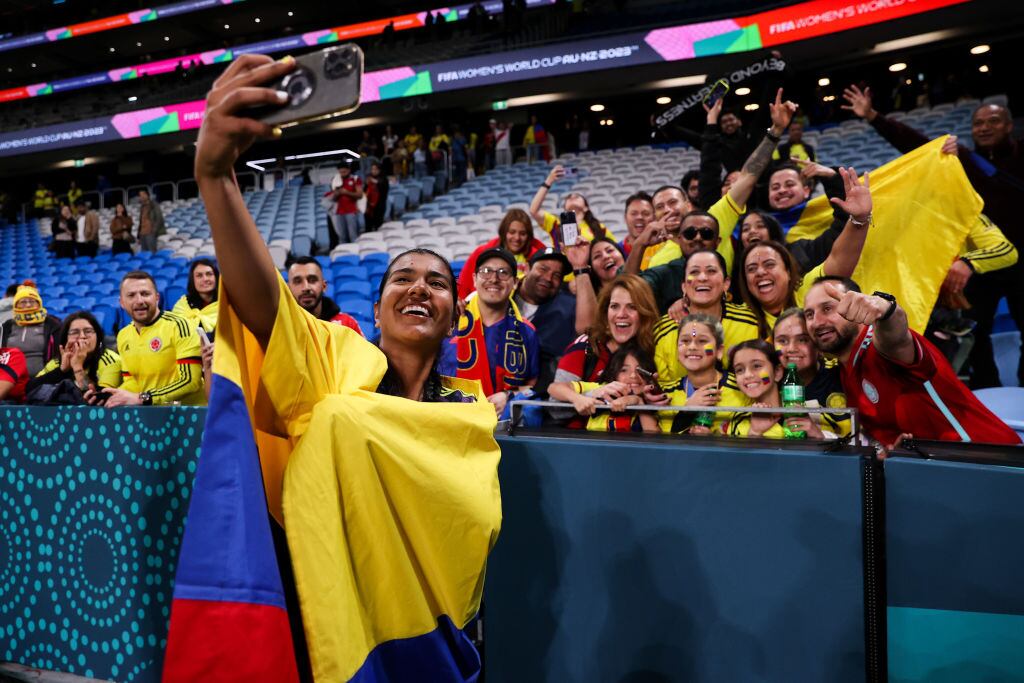 La jugadora de la Selección Colombia femenina Daniela Arias. Foto:  Zhizhao Wu/Getty Images