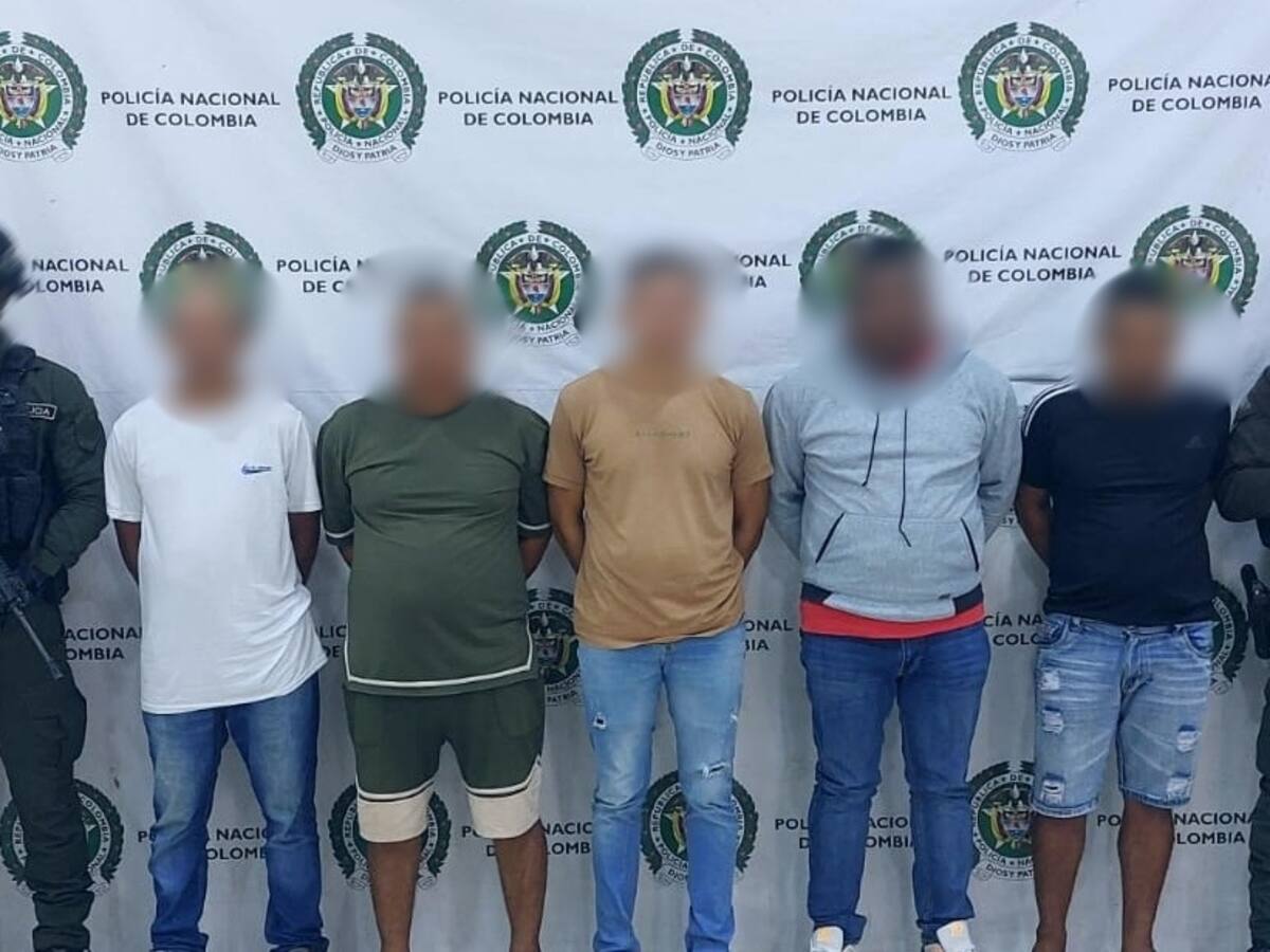 Capturan a cinco presuntos extorsionistas del Clan del Golfo en tres municipios de Córdoba