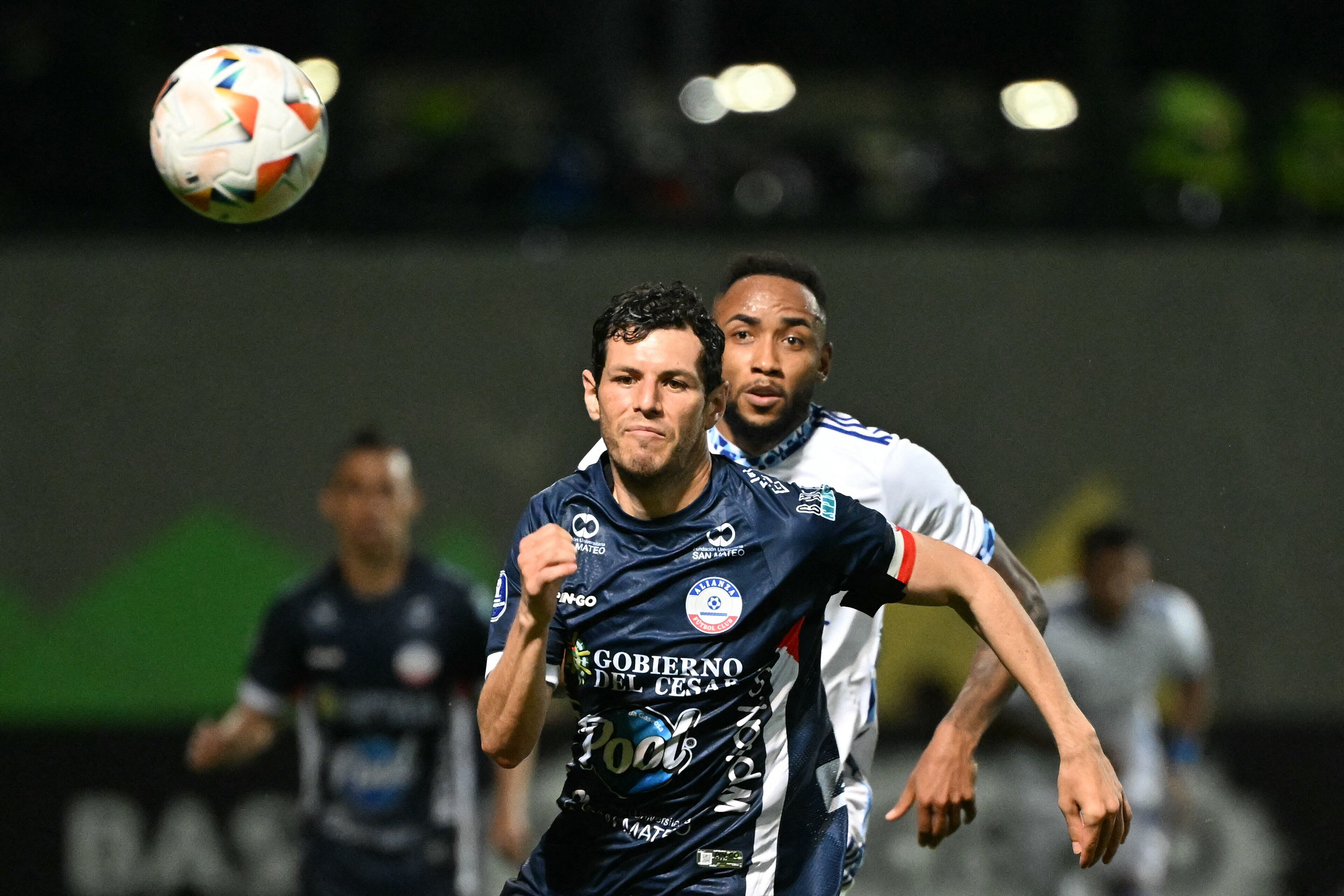 Alianza FC vs. Cruzeiro. Foto: Luis ACOSTA / AFP