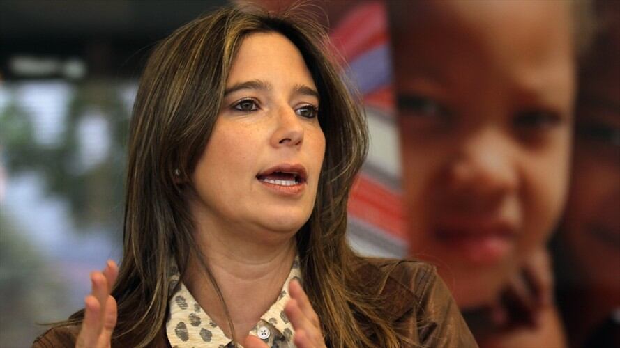 Cristina Plazas, directora del ICBF, pide a la iglesia que explique qué mensaje está enviando con el documento. Foto: Colprensa - Luisa González