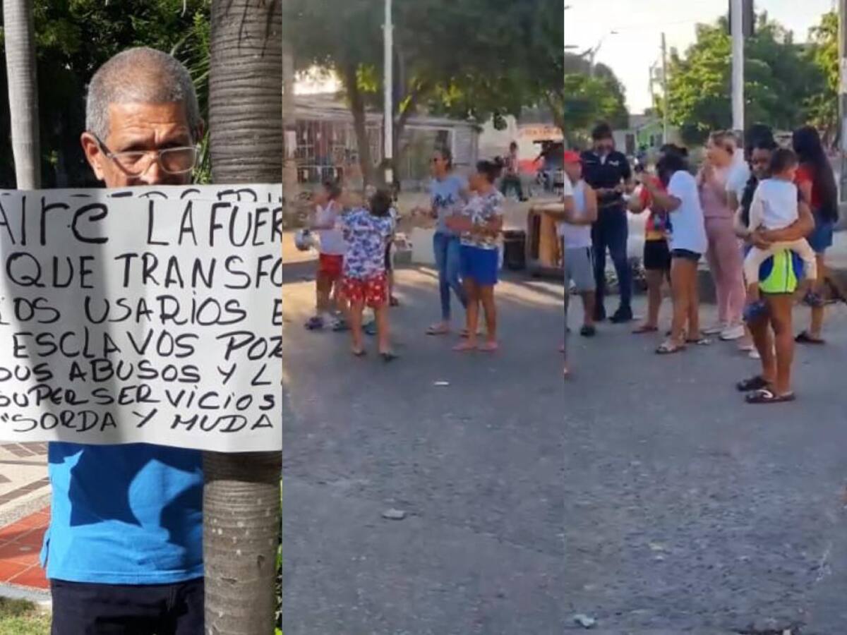 Barranquilla: nueva protesta contra la empresa Air-e por el suministro de energía