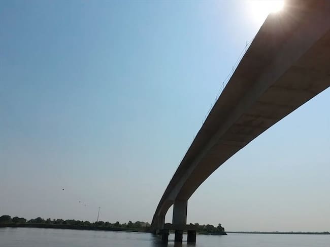Roncador, el puente más largo de Colombia. Foto: