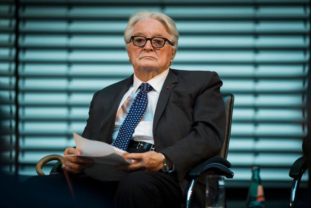 Roland Dumas. Foto: ODD ANDERSEN/AFP via Getty Images