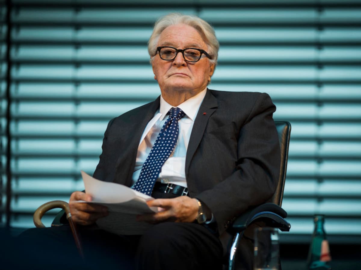 Murió Roland Dumas, el histórico ministro de Exteriores francés de François Mitterrand
