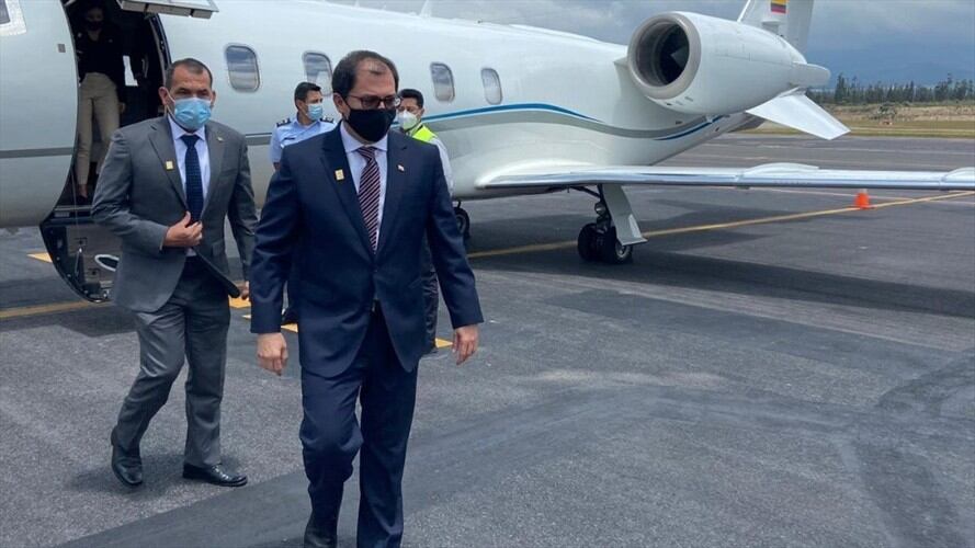 La fiscal de Ecuador, Diana Salazar Méndez, solicitó al fiscal Francisco Barbosa información sobre los hallazgos en los computadores de Andrés Felipe Vanegas, alias 'Uriel', del ELN. Foto: Fiscalía General de la Nación