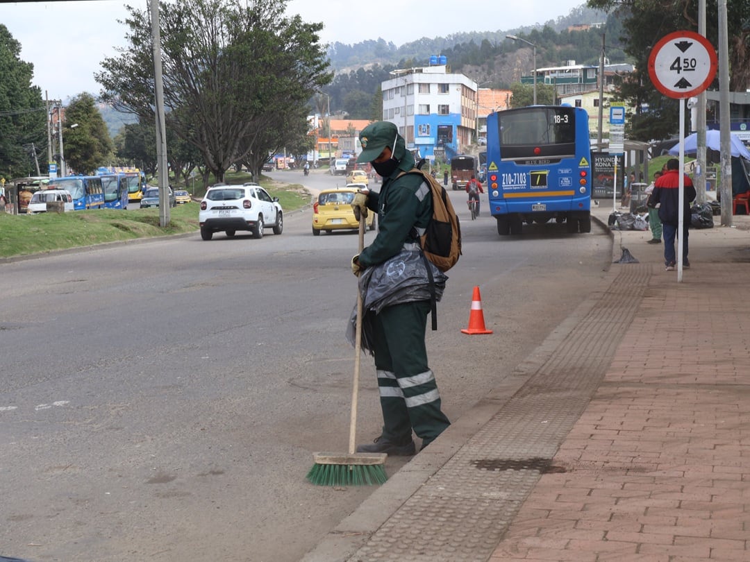 Así se recupera espacio público en puntos críticos en Bogotá de la mano de Promoambiental Distrito