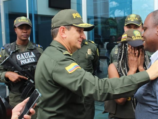 Exitoso rescate de hija del alcalde de Sipí, Chocó, secuestrada en Cali. Foto: La Wcon Julio Sánchez Cristo