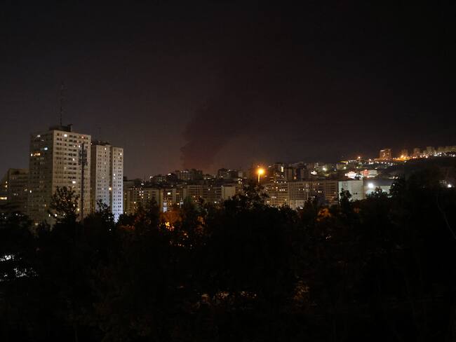 Israel volvió a atacar a a Teherán. Foto: EFE/EPA/ABEDIN TAHERKENAREH
