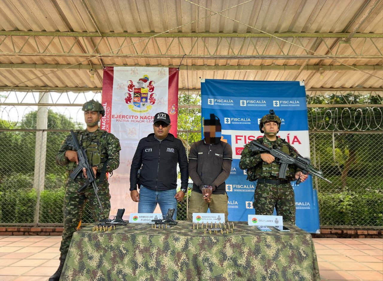 Operativo del Ejército Nacional. Foto:  Ejército Nacional