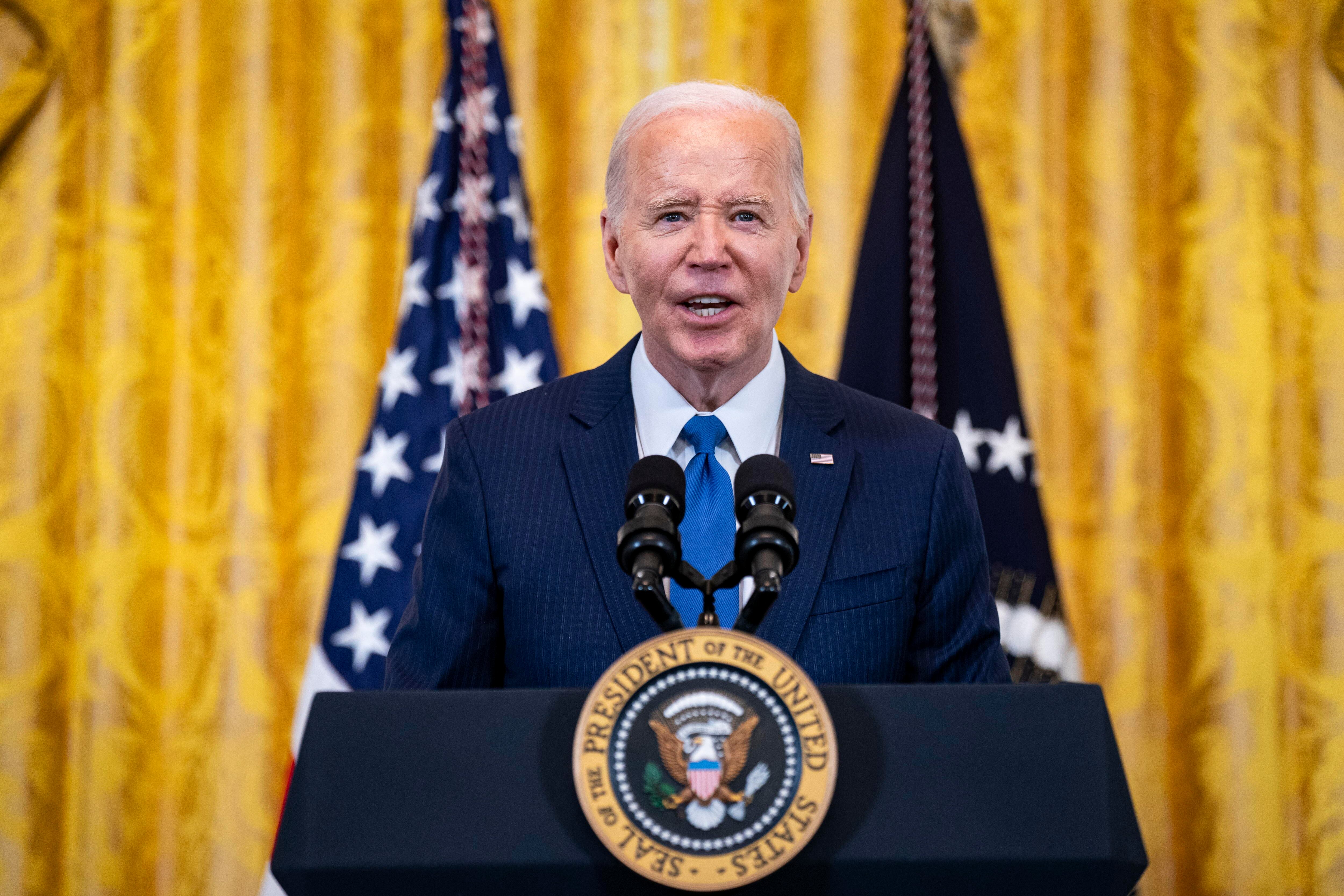 Joe Biden. Foto: EFE/EPA/AL DRAGO / POOL