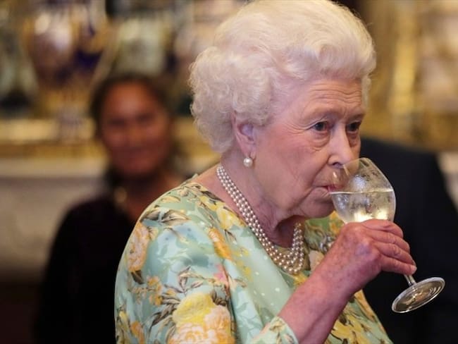 Reina Isabel II en el Queen's Awards for Enterprise en el Palacio de Buckingham. Foto: Getty Images/WPA Pool