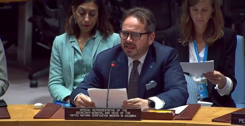 Carlos Ruiz Massieu. Foto: Cortesía Misión de la ONU en Colombia