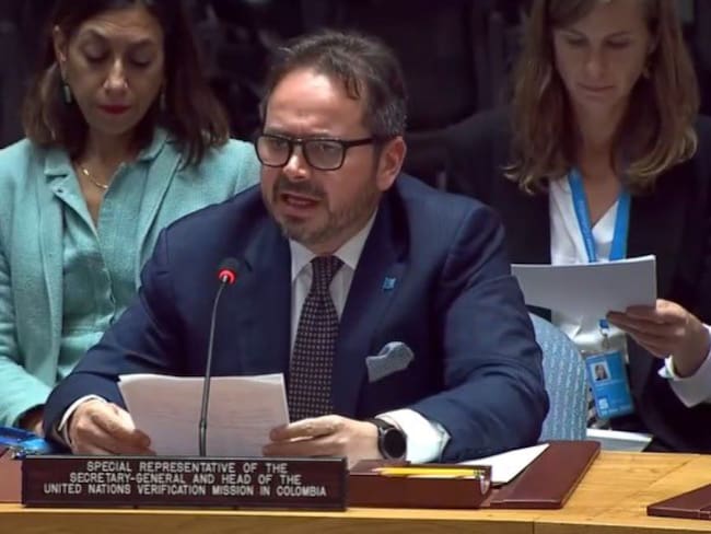 Carlos Ruiz Massieu. Foto: Cortesía Misión de la ONU en Colombia