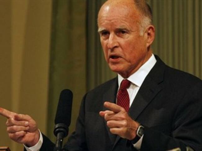 El gobernador de California, Jerry Brown. Foto: Archivo EFE.