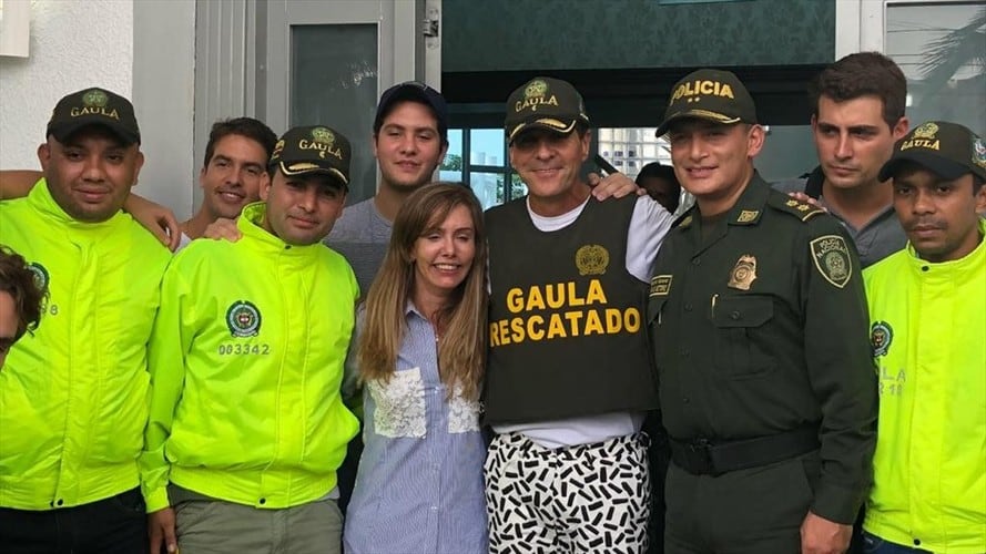 Para el Gaula sí hubo un secuestro, dentro del caso de la desaparición por un día del empresario Fito Acosta. Foto: Policía Nacional