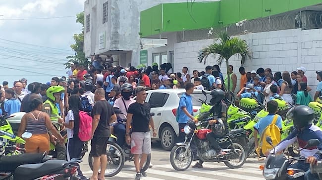 CDI en el barrio Carlos Meisel, Barranquilla. Foto: Policía Metropolitana de Barranquilla.