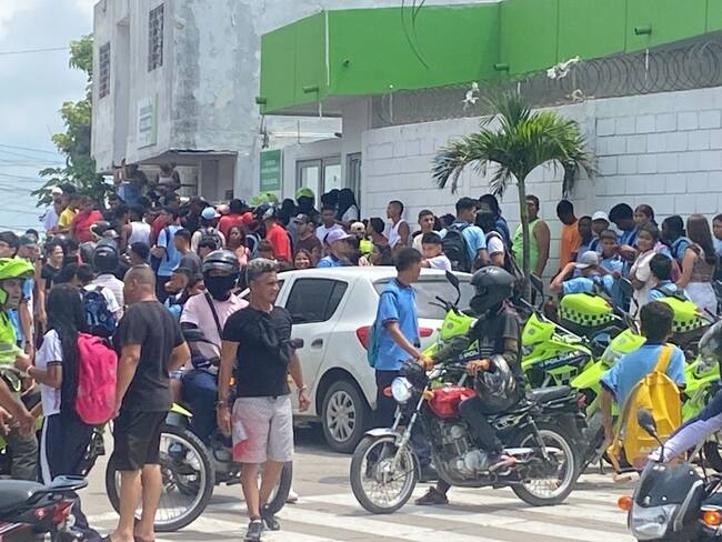 CDI en el barrio Carlos Meisel, Barranquilla. Foto: Policía Metropolitana de Barranquilla.