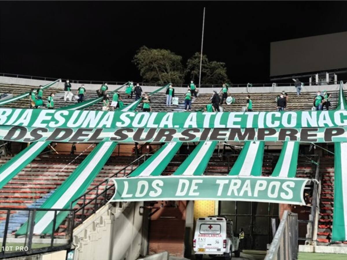 Prohíben ingreso al Atanasio Girardot de hinchada bogotana de Nacional