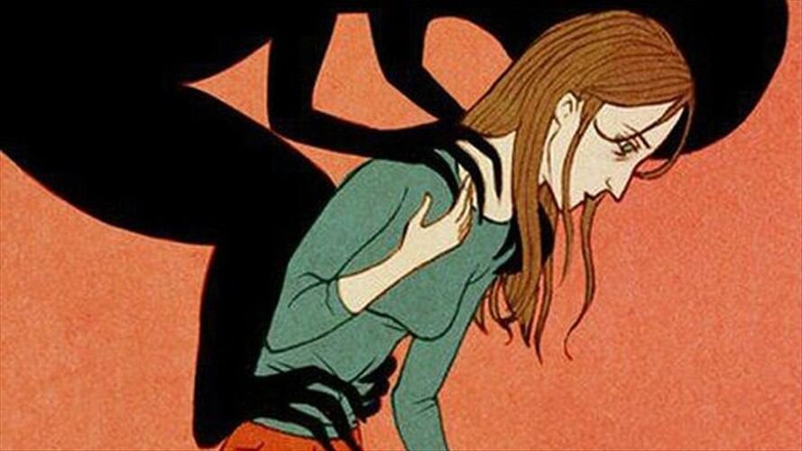 La sombra oscura de la depresión que puede crecer con cada pensamiento negativo y acabar subyugándonos. Foto: SILVIE REUTER / BBC Mundo