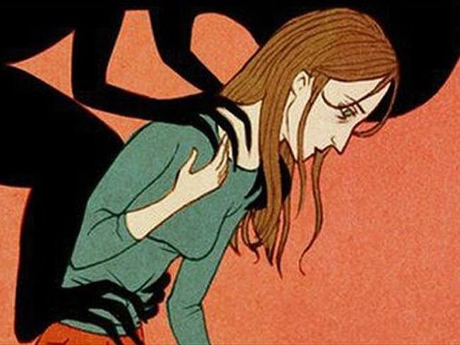 La sombra oscura de la depresión que puede crecer con cada pensamiento negativo y acabar subyugándonos. Foto: SILVIE REUTER / BBC Mundo