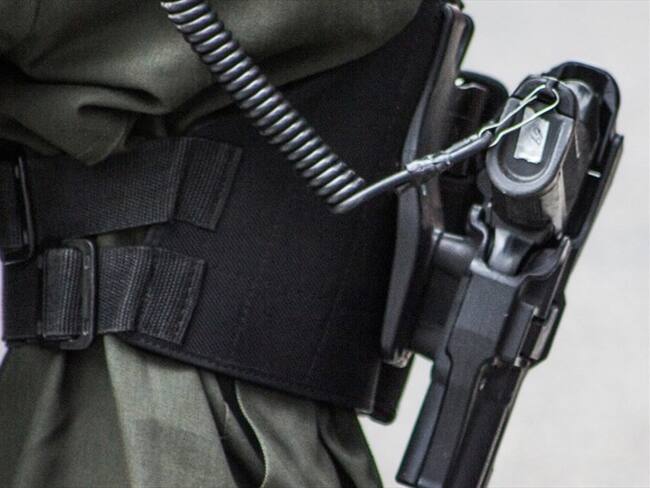 Imagen de referencia de uniformado de la Policía. Foto: Gettu Images / Daniel Garzn Herazo / EyeEm